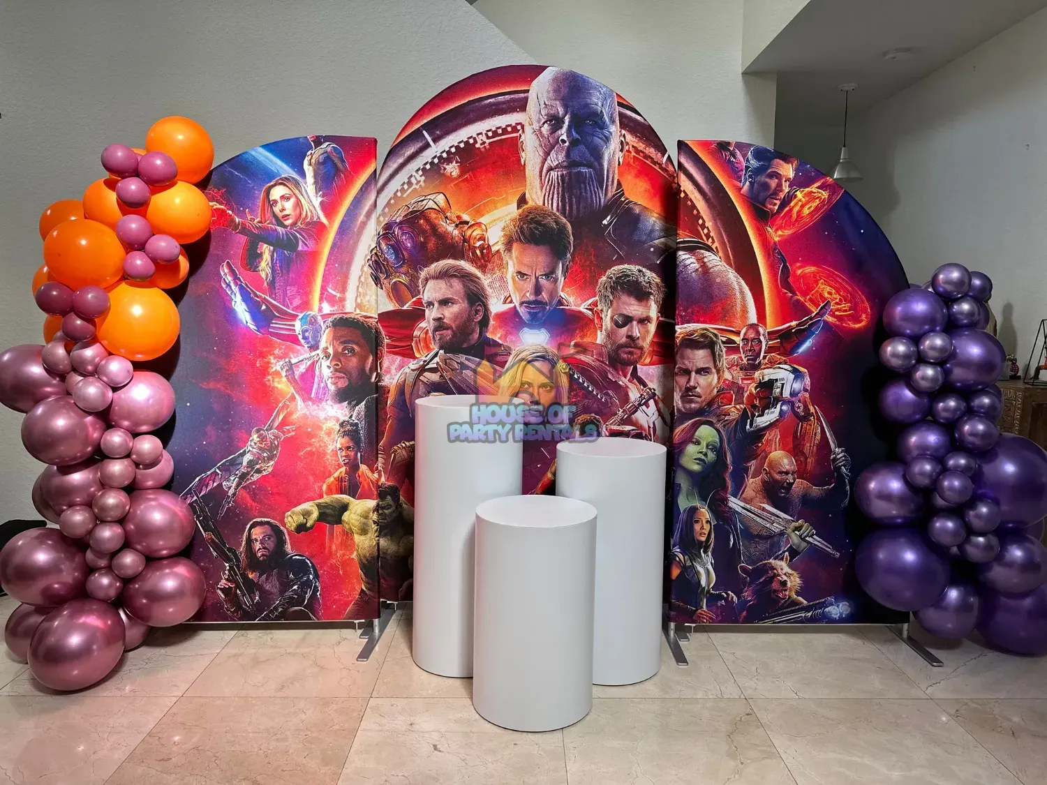 Endgame Avengers Birthday Decoration 3